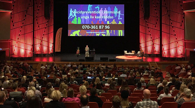 Konferensen Suicidprevention i Värmland - unga liv kan räddas