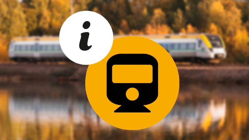Solkurvor påverkar trafiken på Fryksdalsbanan