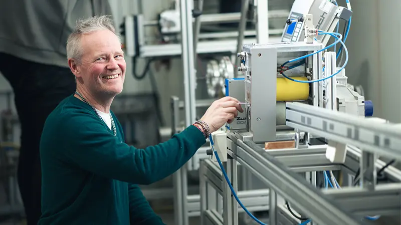 Johan Brekke, process leader at Circlab