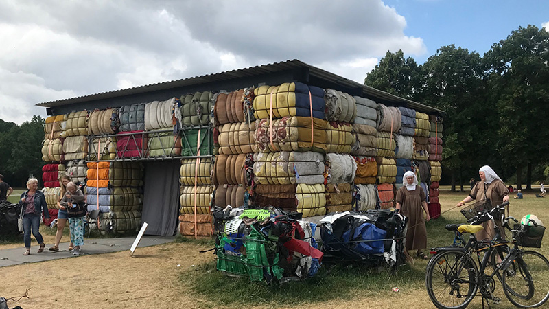 Foto från del av utställningen i Kassel