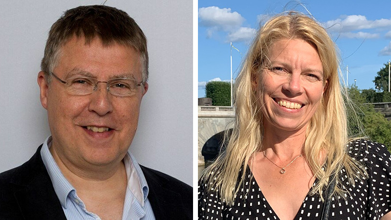 Brynjar Fure och Karin Sonnby.