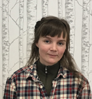 Porträttfoto av Ingela Källen lärare skogsguide på Klarälvdalens folkhögskola. 
