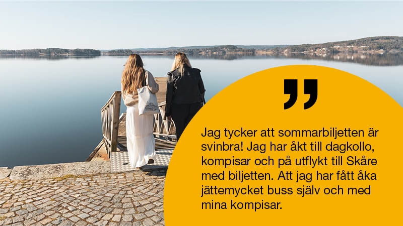 460 000 resor med Sommarlovsbiljetten