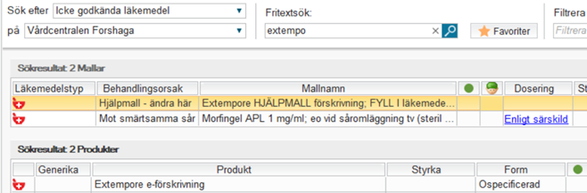 Skärmdump från Cosmic