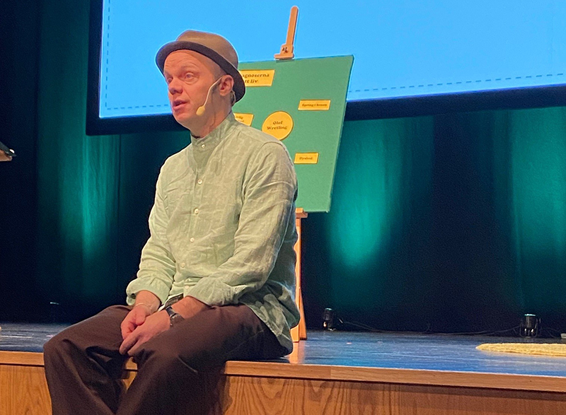 Olof Wretling på inspirationskonferens CCC