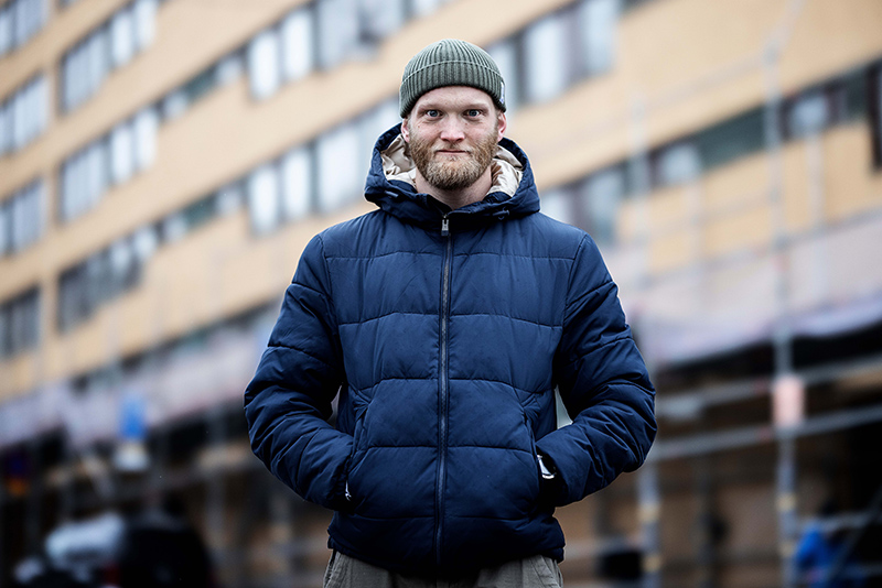 Porträttbild filmare Carl Törner (Foto Richard Öberg)