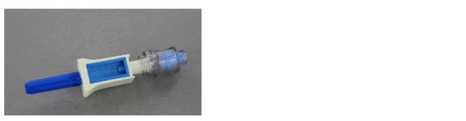 Bilden visar spiken Chemoprotect Mikrospike Swan-lock