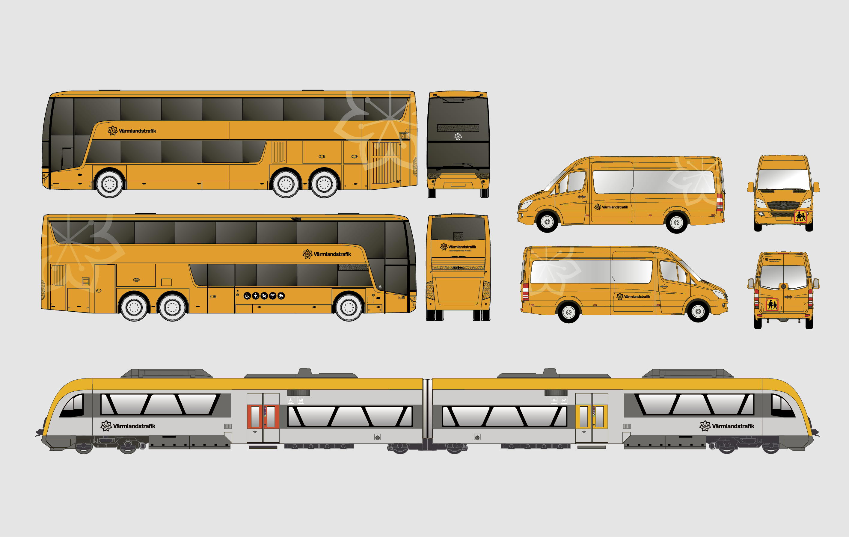 Hållplatser och fordon