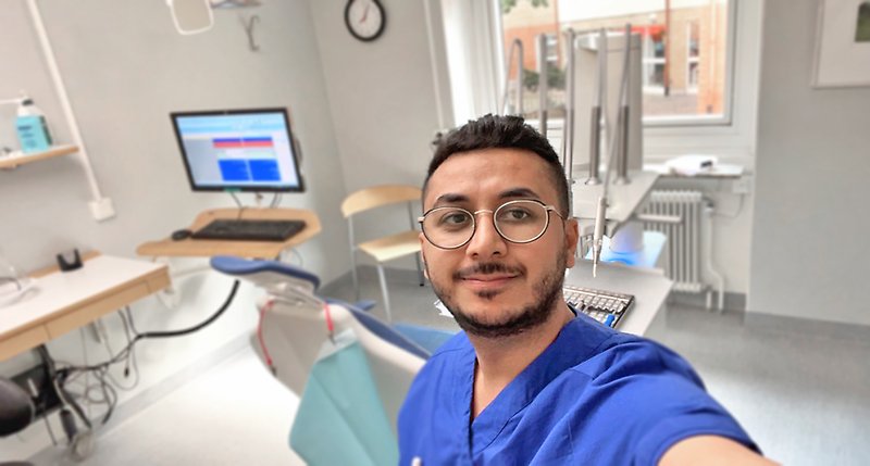 Abbas i behandlingsrum