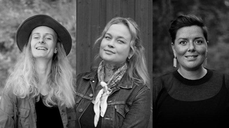 Amanda Svensson, Emelie Mikkonen och Olga Sabirova Höjerström